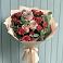 Букет цветов из: Гвоздики и Розы в Хвойной