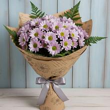 Букет цветов из:  Хризантемы в Хвойной