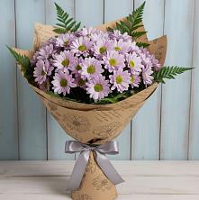 Букет цветов из:  Хризантемы в Хвойной