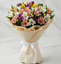 Букет цветов из:  Альстромерии в Хвойной