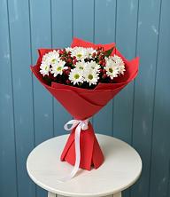 Букет цветов из:  Хризантемы в Хвойной