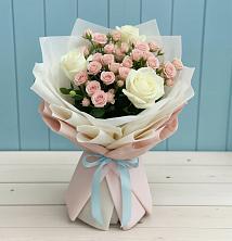 Букет цветов из:  Розы в Хвойной