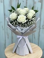 Букет цветов из:  Розы в Хвойной