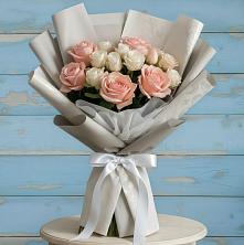 Букет цветов из:  Розы в Хвойной