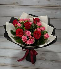 Букет цветов из:  Розы в Хвойной