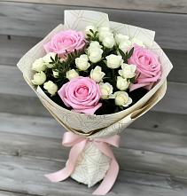 Букет цветов из:  Розы в Хвойной