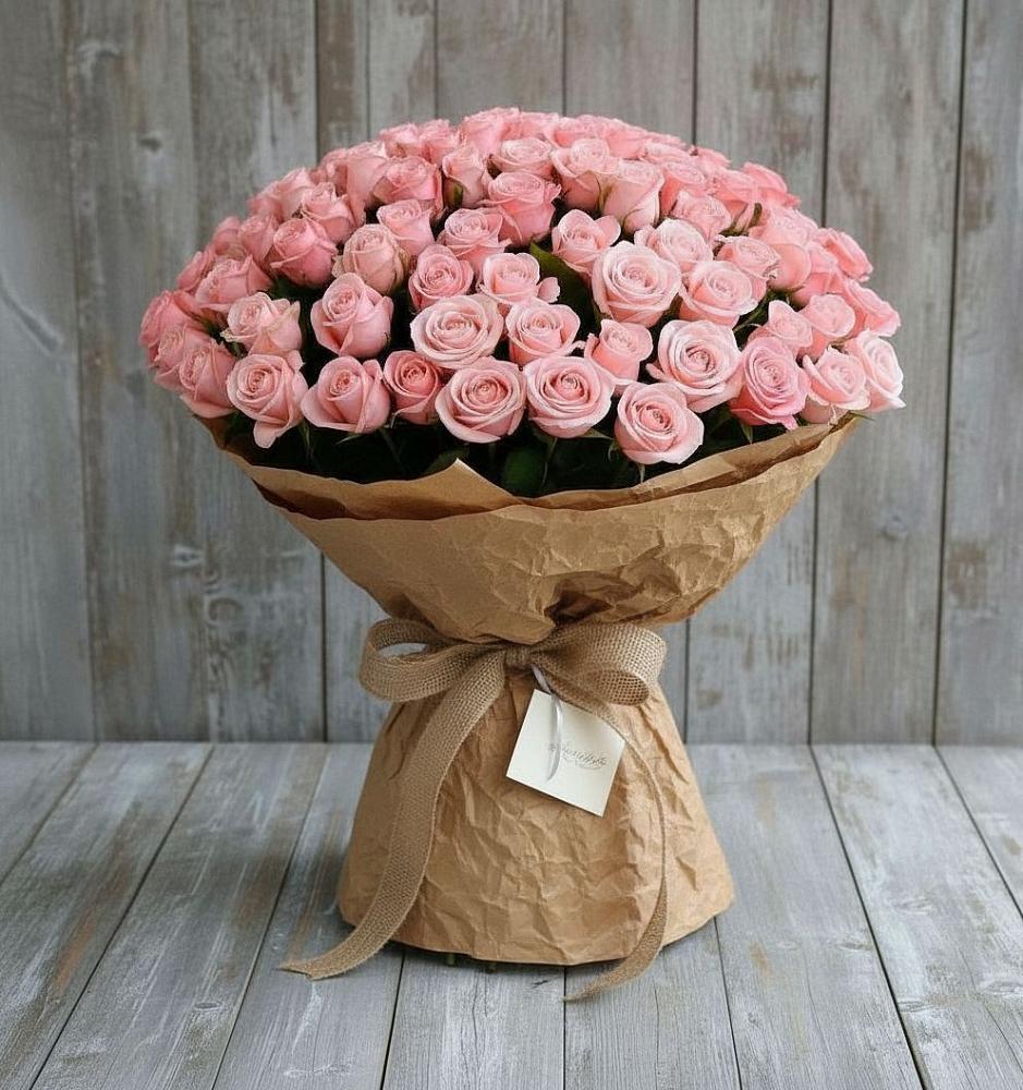 Букет 151 Роза Роуз в Хвойной