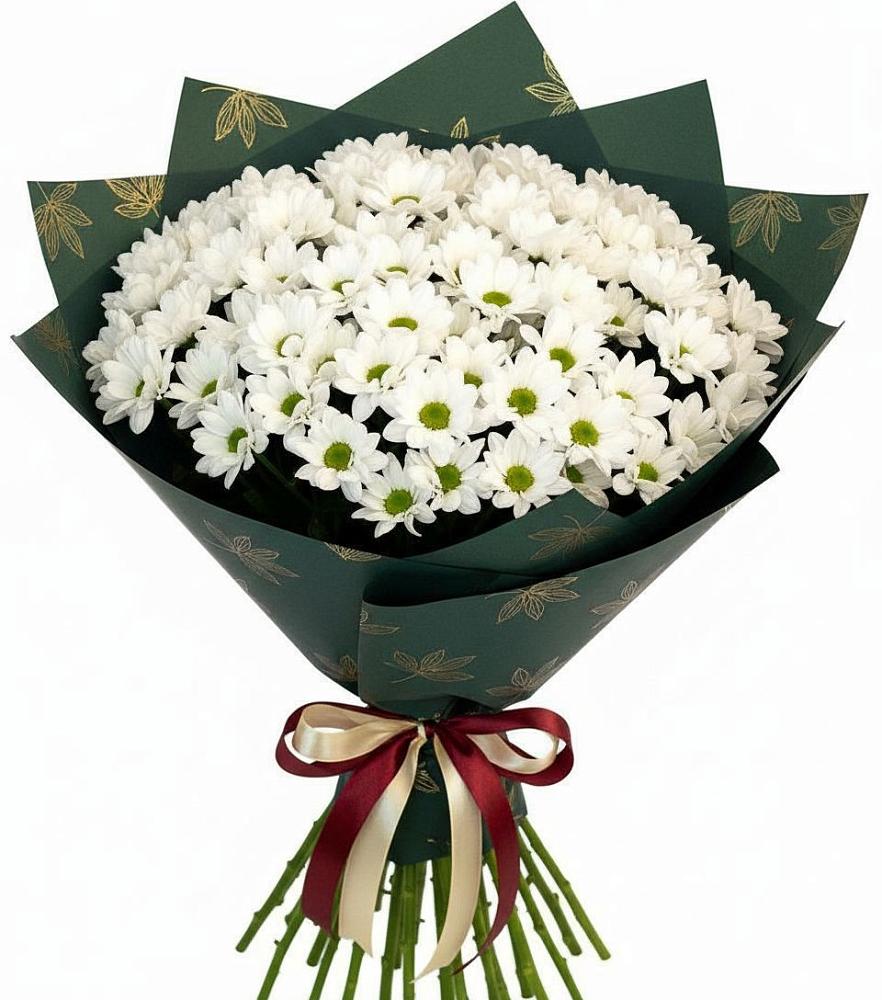 Букет цветов из: Хризантемы в Хвойной
