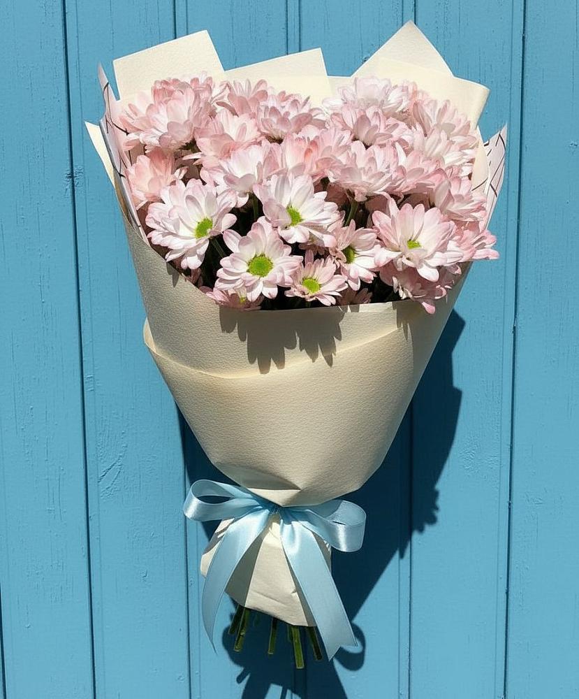 Букет цветов из: Хризантемы в Хвойной