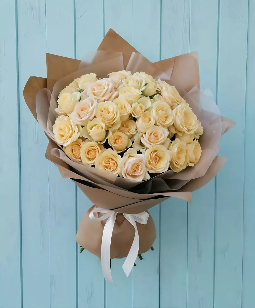 Букет Кремовое облако в Хвойной