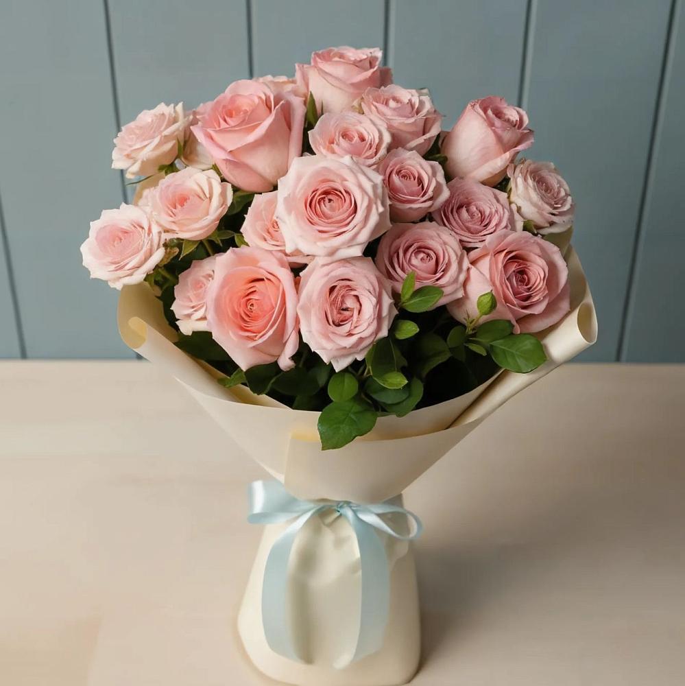 Букет Розовый шарм в Хвойной