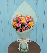 Букет цветов из:  Розы в Хвойной