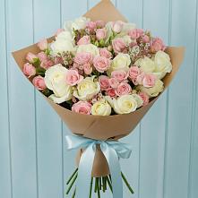 Букет цветов из:  Розы в Хвойной