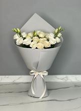 Букет цветов из:  Розы и Лизиантусы в Хвойной